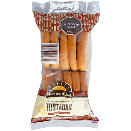 TOSTADA INTEGRAL HORNEADITOS 10 UND 150G
