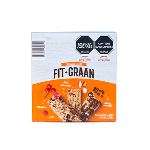 BARRAS DE CEREAL FIT GRAAN 138 G
