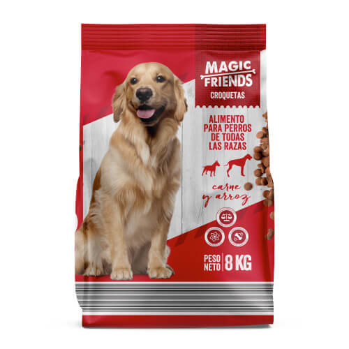 ALIMENTO PARA PERROS MAGIC FRIENDS 8000 G d1