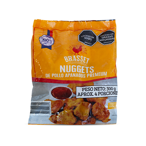 NUGGETS DE POLLO PREMIUM BRASSET 300 G