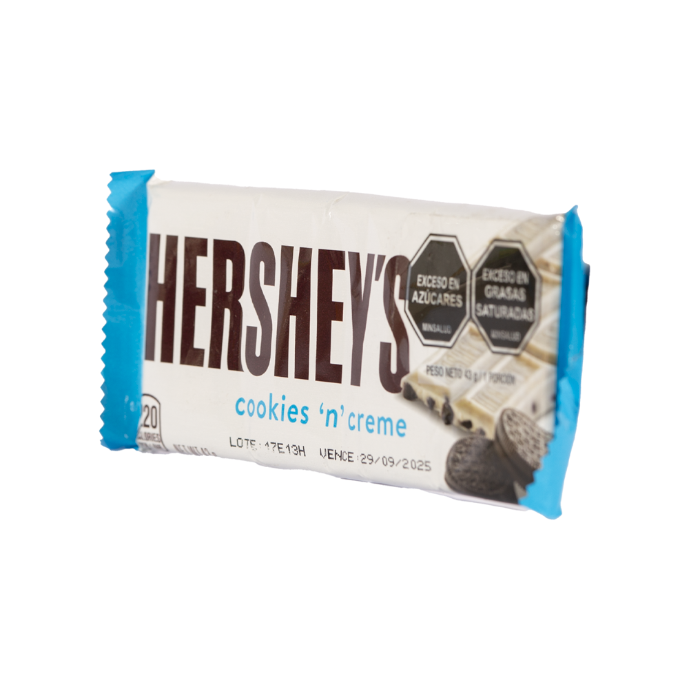 TABLETA CHOCOLATE HERSHEY°S CNC 43 GR