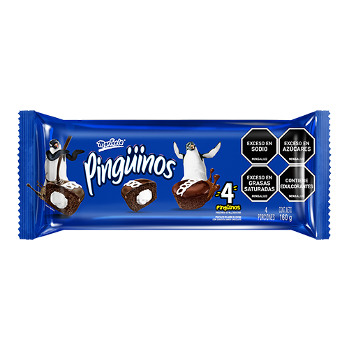 PINGÜINOS MARINELA 4 UND - 160 G