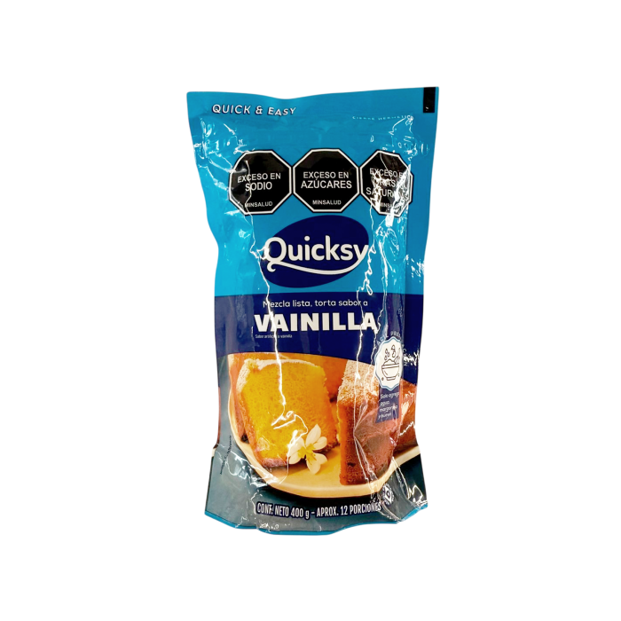 PREMEZCLA TORTA VAINILLA QUICKSY 400 G