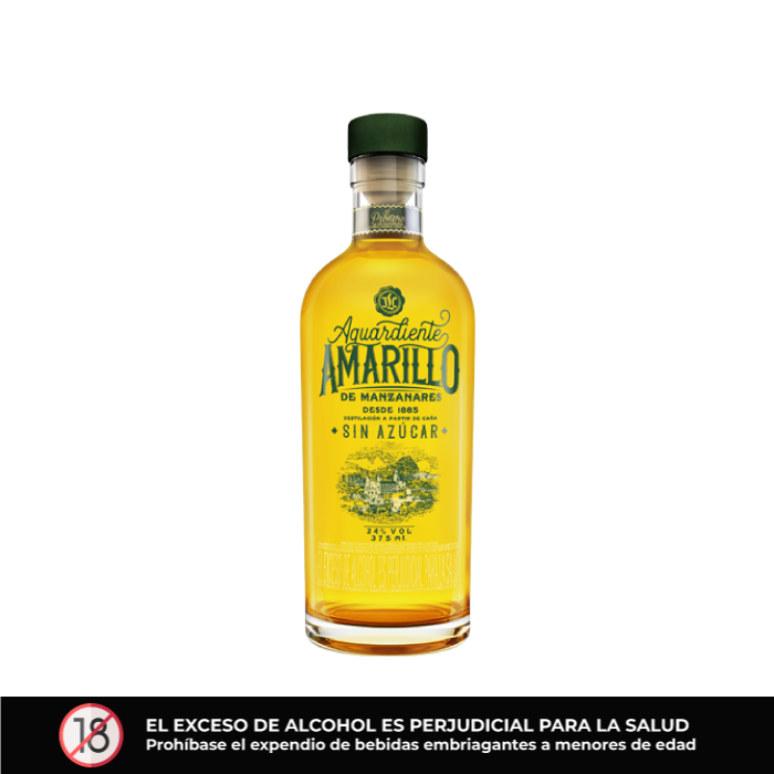 AGUARDIENTE AMARILLO MANZANARES 750ML aguardiente-amarillo-manzanares-750ml