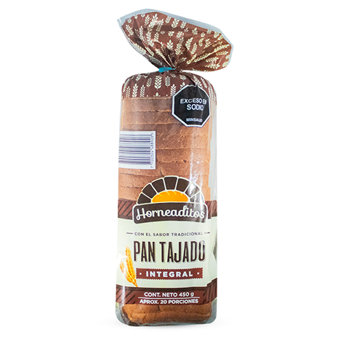 PAN TAJADO INTEGRAL HORNEADITOS 450 G d1