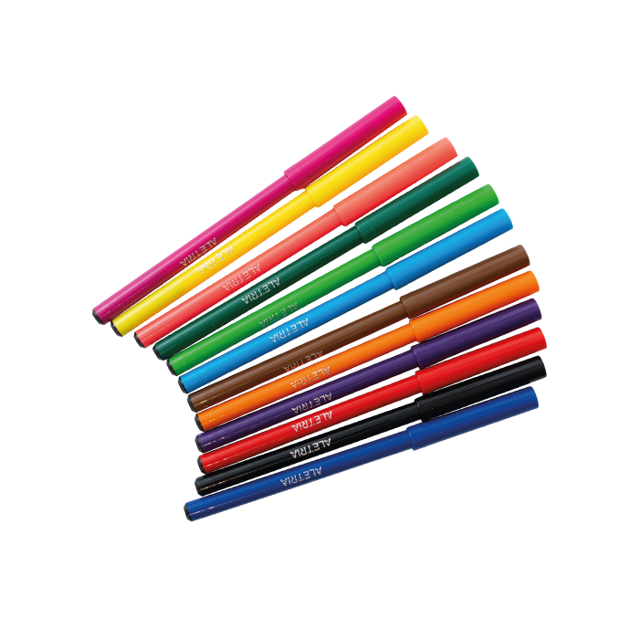SET PLUMONES TRADICIONALES T26 ALETRÍA X12U