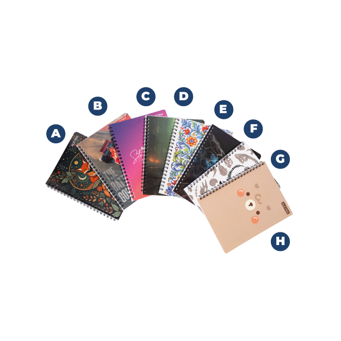 YOOMONA 12 Cuadernos Grandes Vacíos, Sin Forro, Diarios