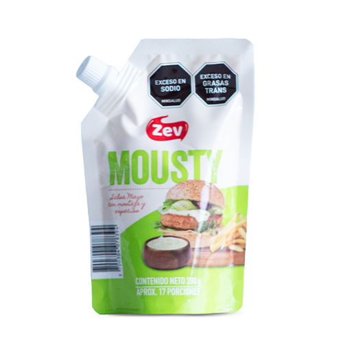 SALSA MAYOMOSTAZA ESPECIAS ZEV MOUSTY 200G