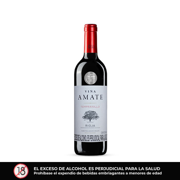 VINO TINTO AMATE TEMPRANILLO 750 ML