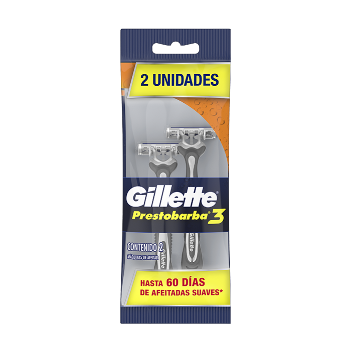 MÁQUINA AFEITADO GILLETTE PRESTOBARBA 3
