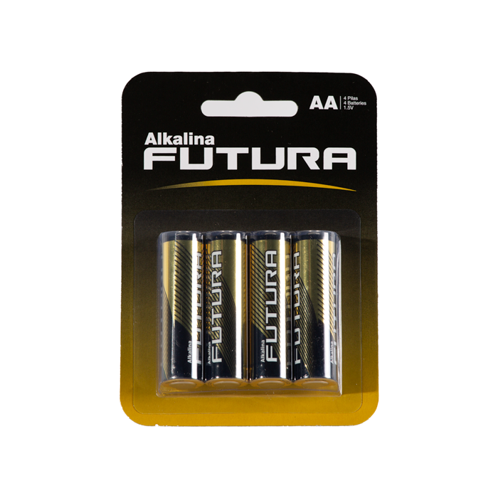 BATERIA ALCALINA AA FUTURA 4 UND
