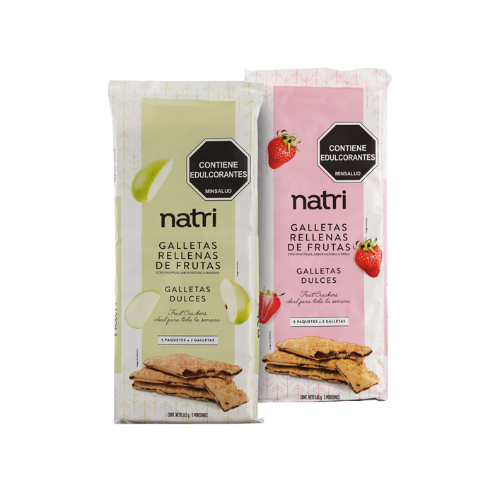 GALLETA NATRI RELLENA DE FRUTA 145 GRS