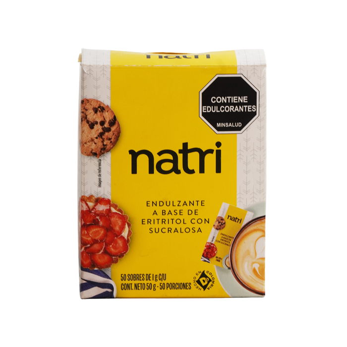 ENDULZANTE CON SUCRALOSA NATRI 50GR