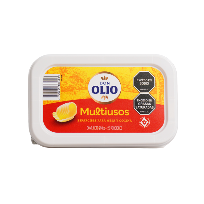 ESPARCIBLE VEGETAL 4 EN 1 DON OLIO 250G