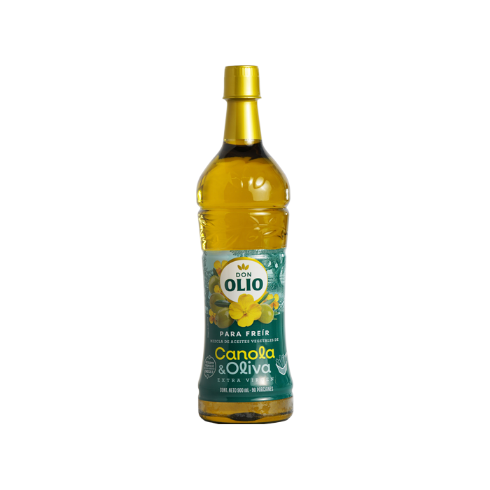 ACEITE DE CANOLA Y OLIVA DON OLIO 900ML