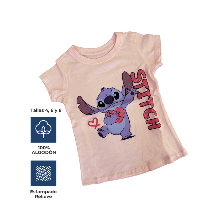 CAMISETA STITCH DISNEY X1U